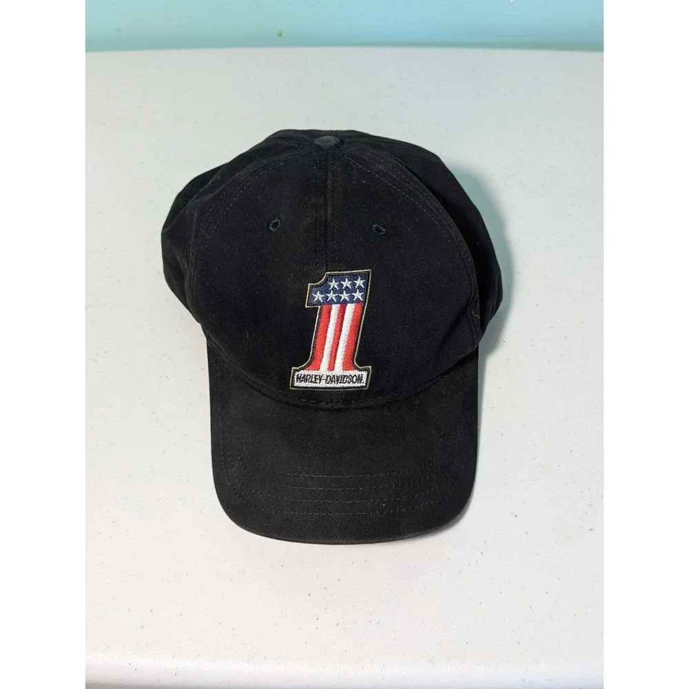 Harley-Davidson Adjustable Hat Made In USA 2003 Vintage - Picture 16 of 16
